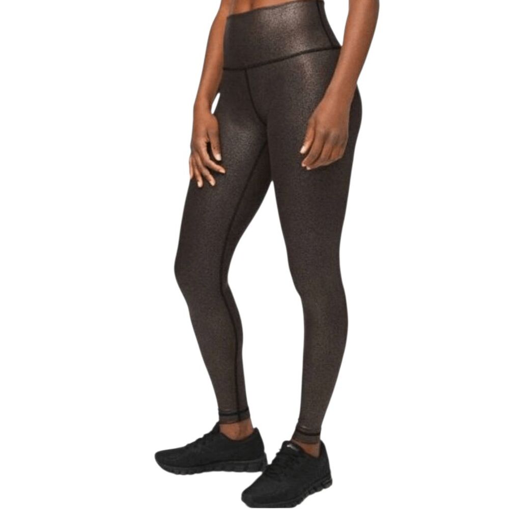 LULULEMON ATHLETICA Wunder Under Hi-Rise Tight 'Foil 28' Size 4